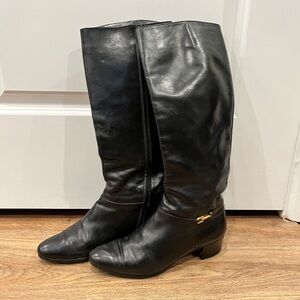 Vintage Black Ferragamo Boots - Sz 7.5